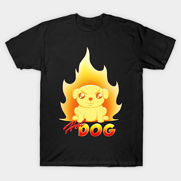 Hot Dog T-Shirt by Rennis
